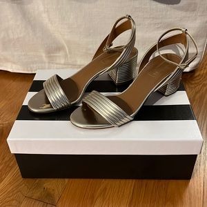 Aquazzura Sundance Sandal 50, light gold size 37